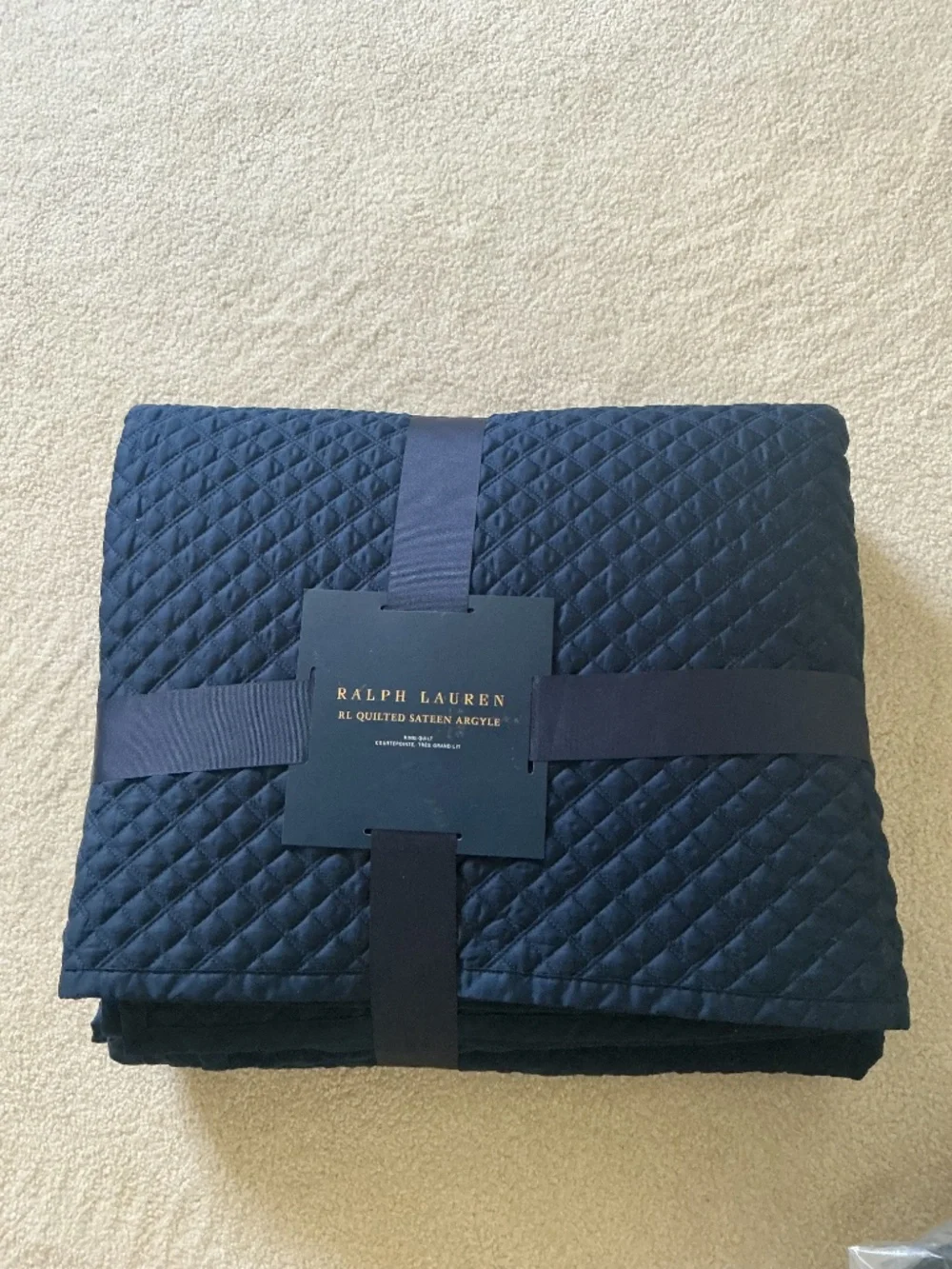 Ralph Lauren King Bedding RL Quilted Collection
